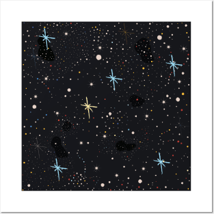 Space Pattern Posters and Art